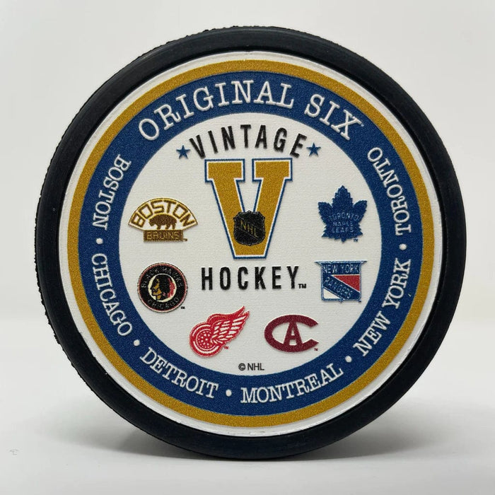 Original Six Teams Textured Puck National Hockey League