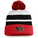 Ottawa Senators NHL Fanatics Branded Men's Red/Black Special Edition Cuff Pom Knit Hat