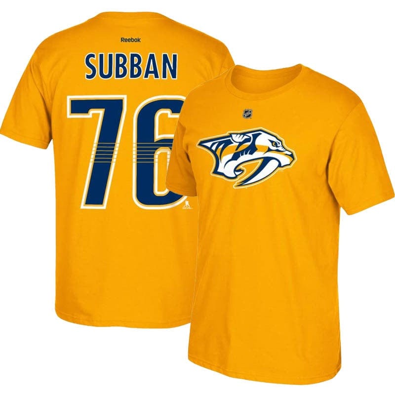 P.K. Subban New Jersey Devils Youth Player Name & Number T-Shirt - Red