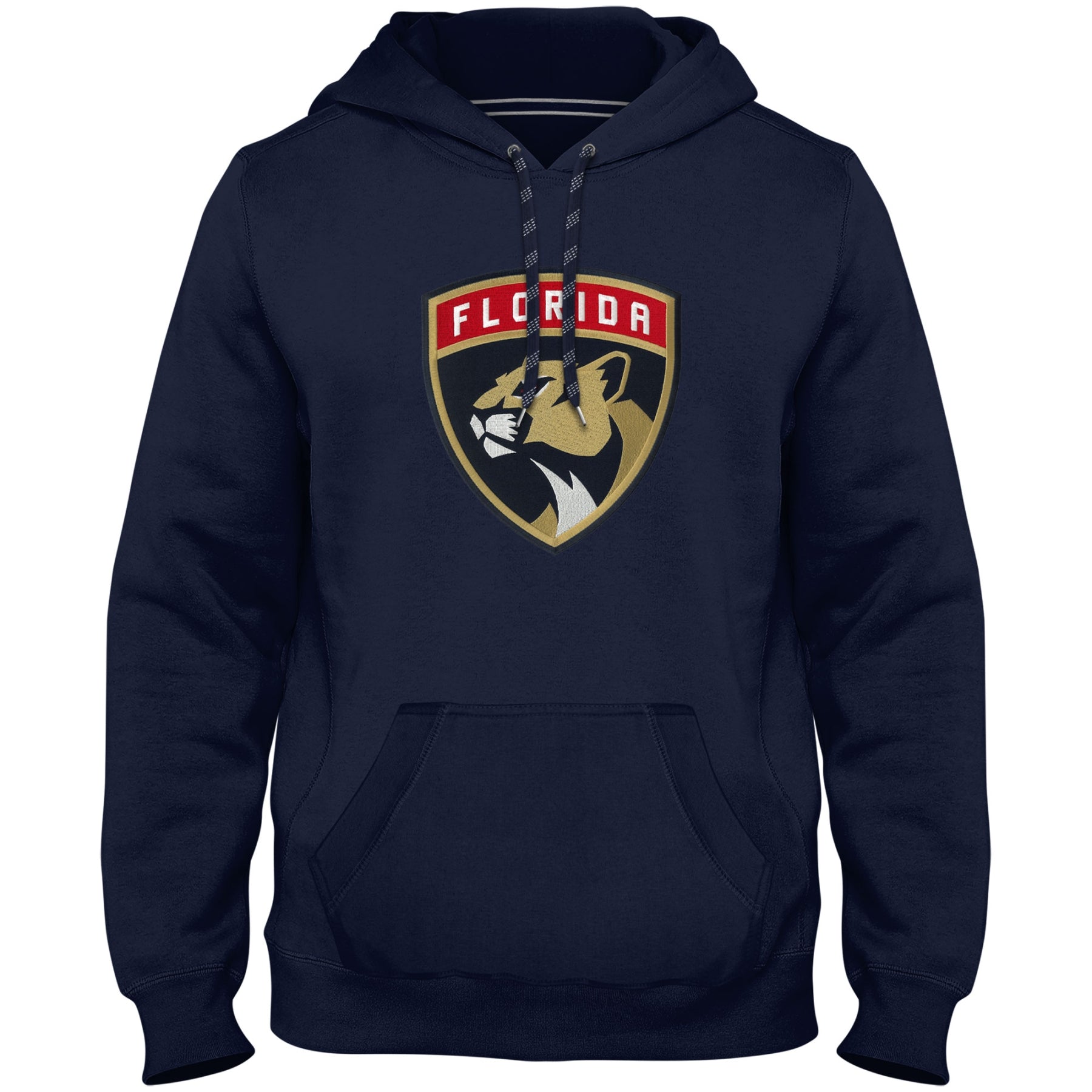 Florida Panthers NHL Bulletin Men's Navy Express Twill Logo Hoodie