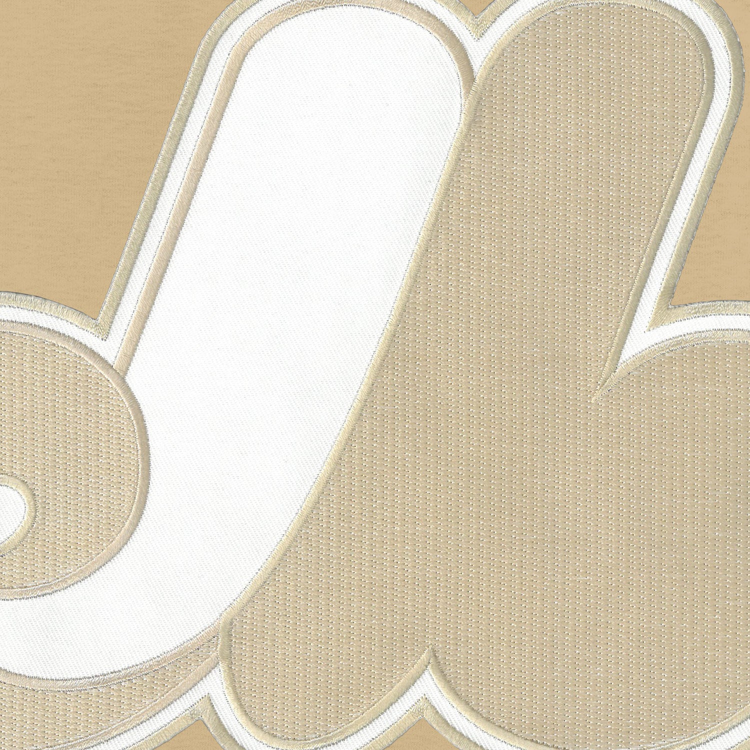 Montreal Expos MLB Bulletin Men's Wheat Twill Tonal Logo Crew Sweater