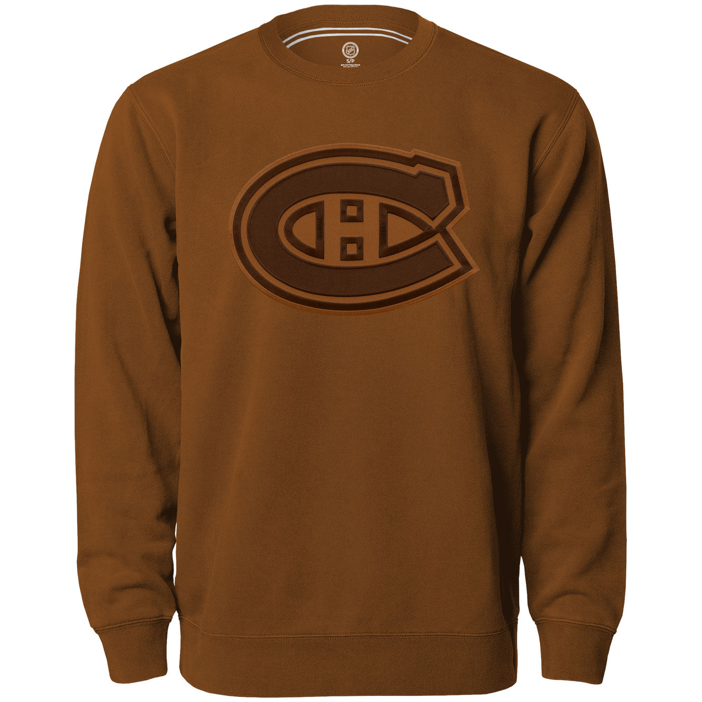 Montreal Canadiens NHL Bulletin Men's Dune Twill Tonal Logo Express Crew Sweater
