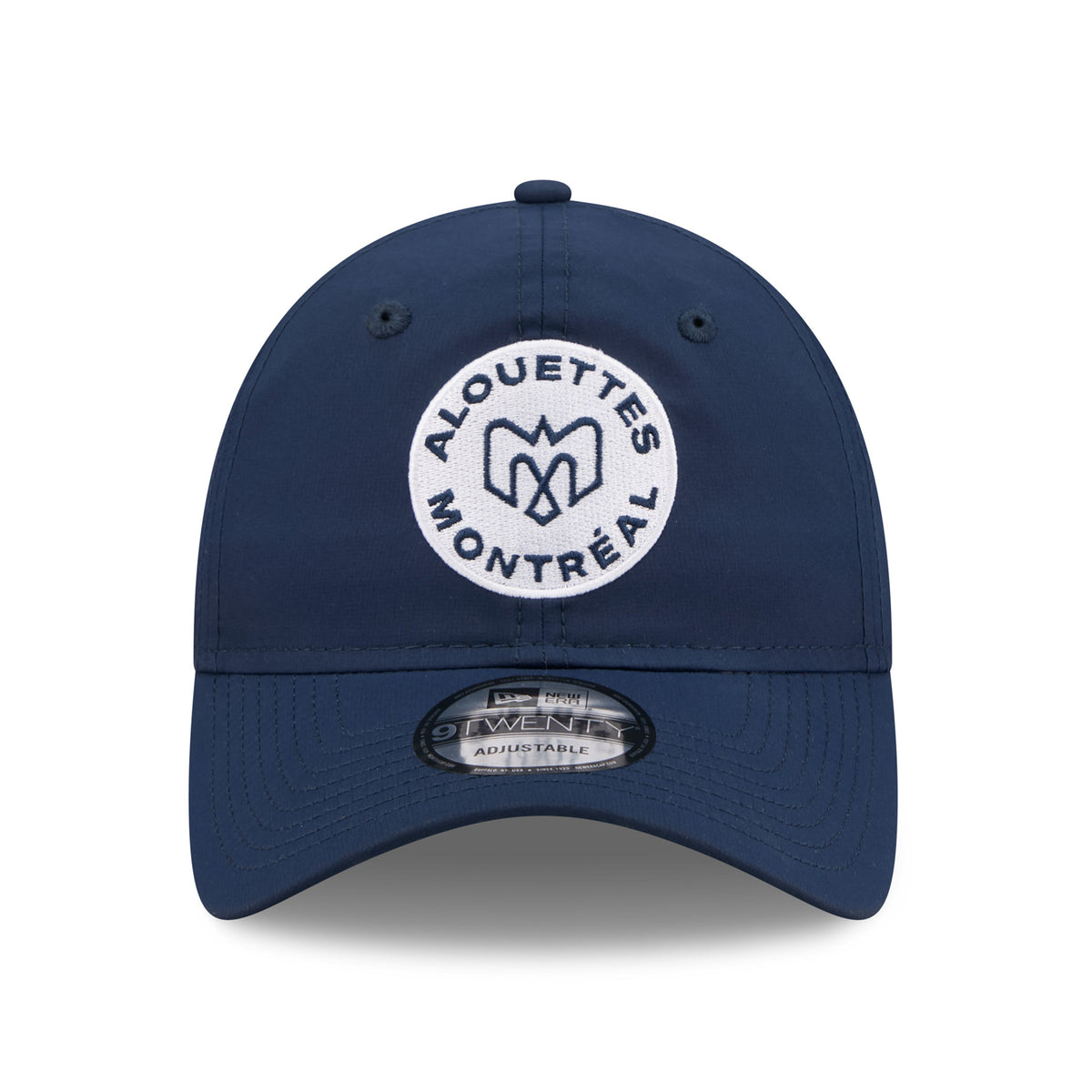 Montreal Alouettes CFL New Era Men's Navy 9Twenty 2026 Sideline Adjustable Hat