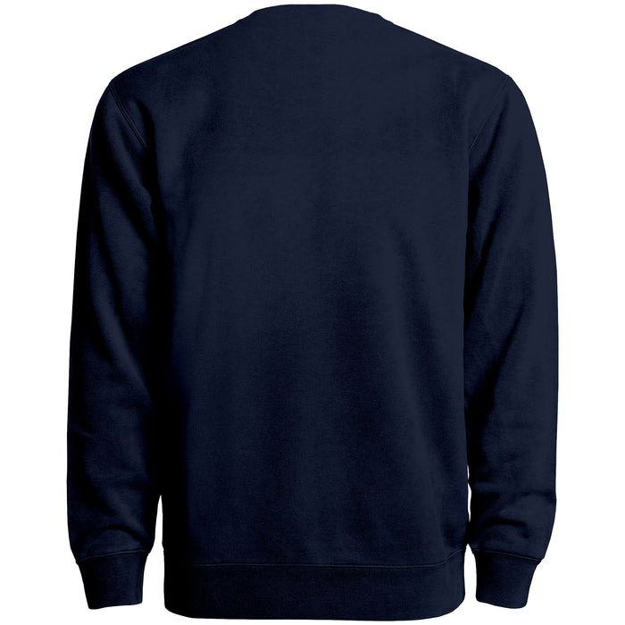 New York Yankees MLB Bulletin Men's Navy Twill Applique Home Field Crew Sweater