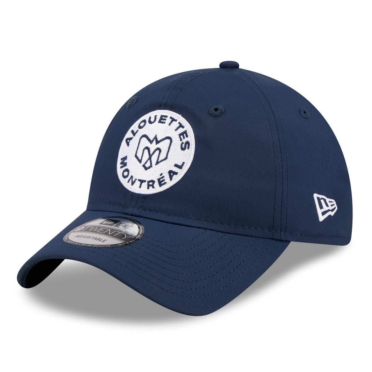 Montreal Alouettes CFL New Era Men's Navy 9Twenty 2026 Sideline Adjustable Hat