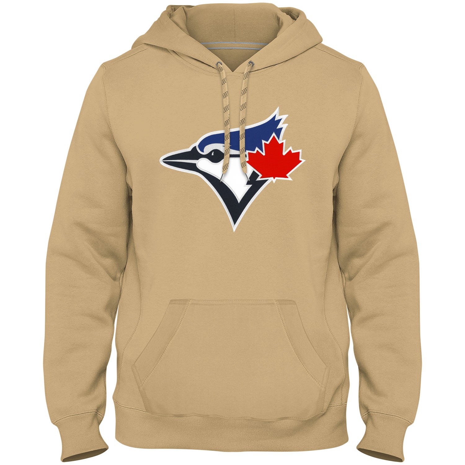 Toronto Blue Jays MLB Bulletin Men's Wheat Birdhead Twill Logo Hoodie