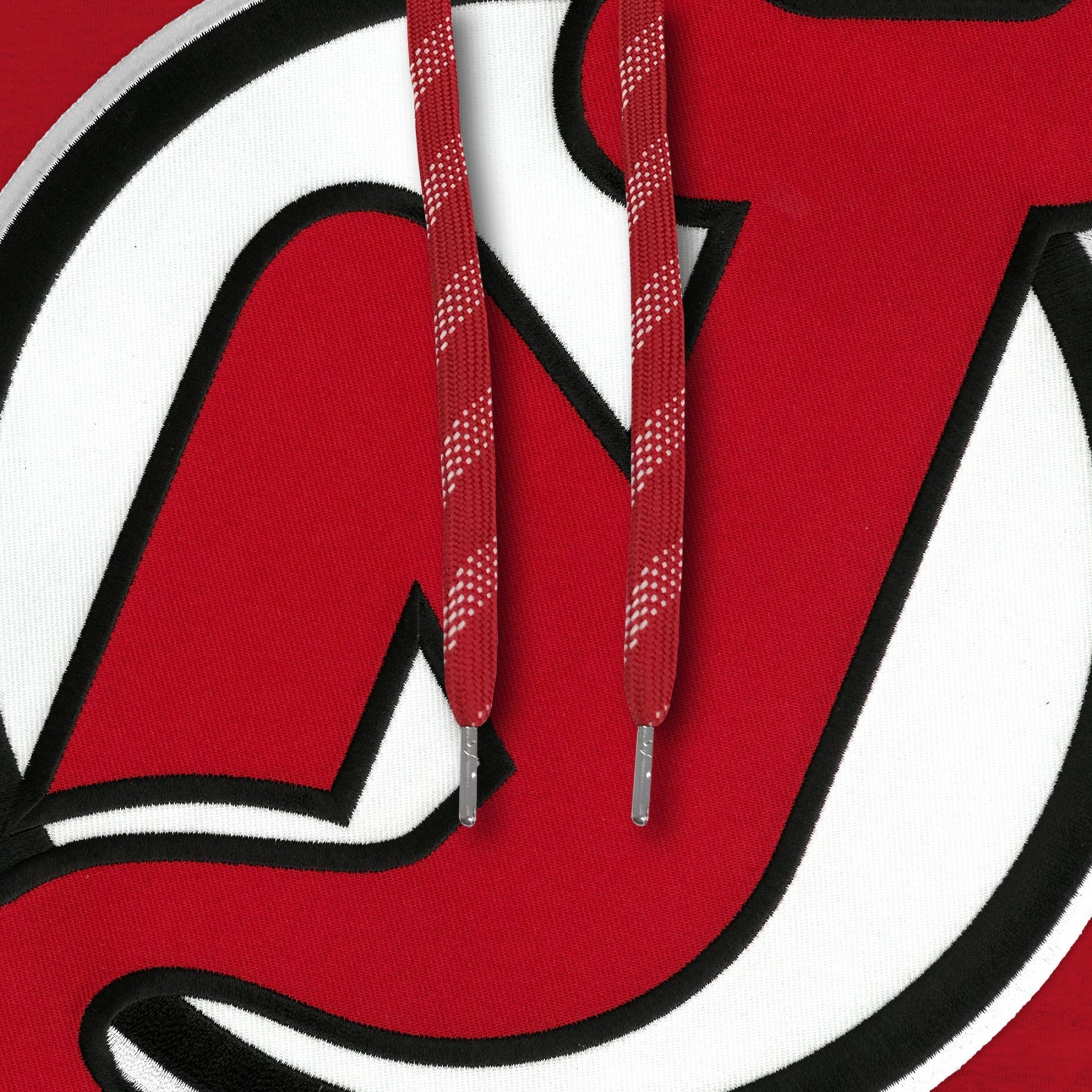 Sweat à capuche avec logo en sergé Express rouge des New Jersey Devils NHL Bulletin pour hommes