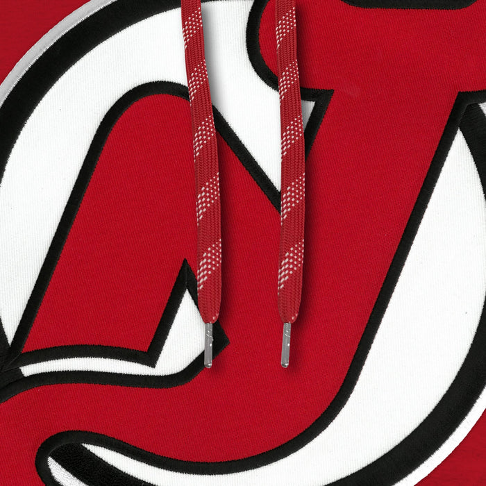 New Jersey Devils NHL Bulletin Men's Red Express Twill Logo Hoodie