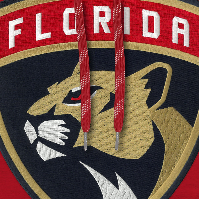 Florida Panthers NHL Bulletin Men's Red Express Twill Logo Hoodie