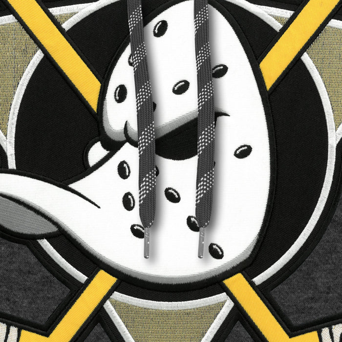 Anaheim Ducks NHL Bulletin Men's Charcoal Express Twill Logo Hoodie