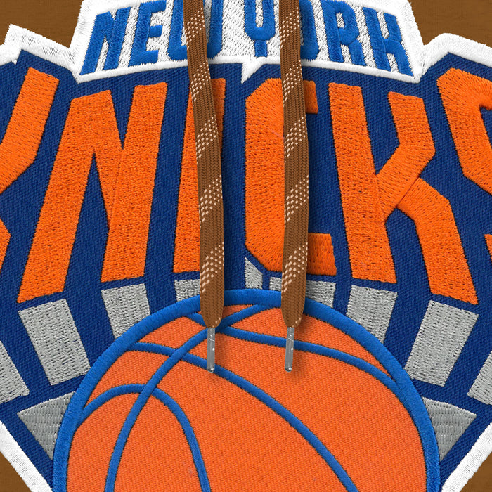 New York Knicks NBA Bulletin Men's Dune Express Twill Logo Hoodie