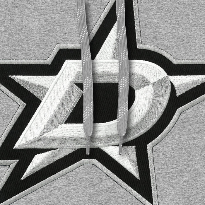 Dallas Stars NHL Bulletin Men's Athletic Grey Express Twill Logo Hoodie