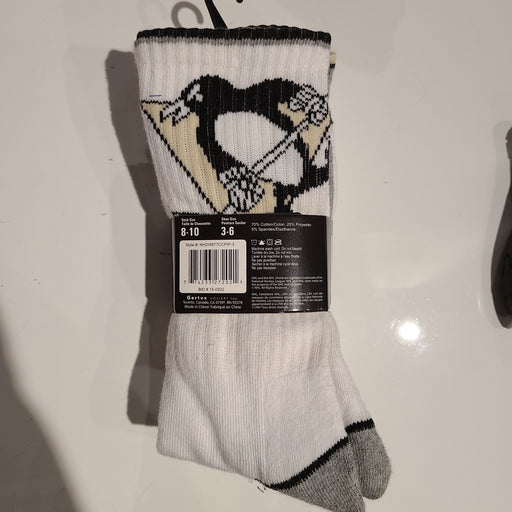 Pittsburgh Penguins NHL Gertex Youth White 3 Pack Crew Socks