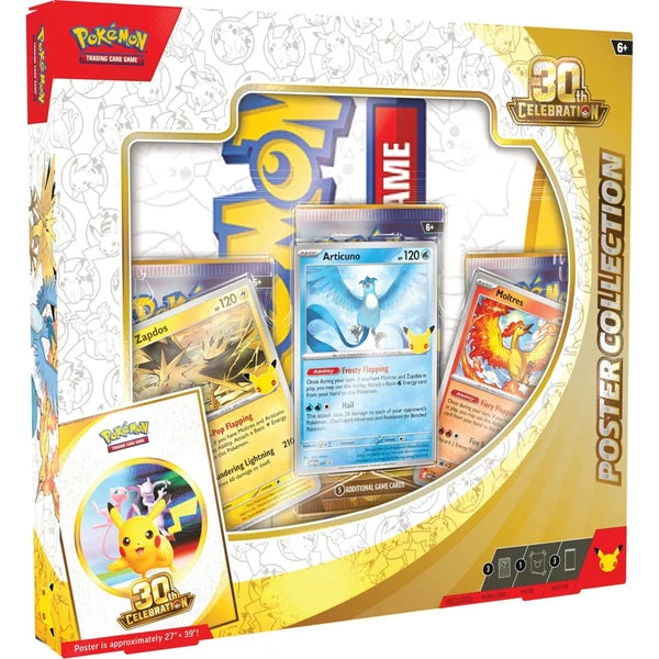 Pokémon TCG 30th Celebration Poster Collection Box