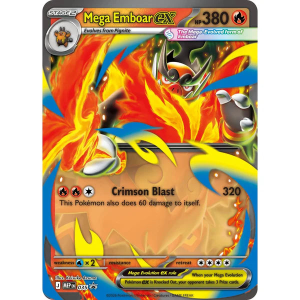 Boîte Méga ex Pokémon JCC : Héros Ascendants Méga Évolution