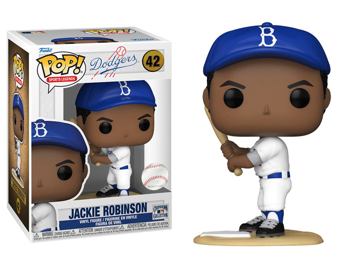 Figurine en vinyle Jackie Robinson Brooklyn Dodgers MLB Funko POP Legends