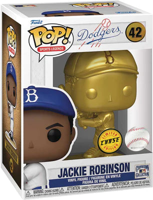 Jackie Robinson Brooklyn Dodgers MLB Funko POP Legends Chase Edition Vinyl Figure