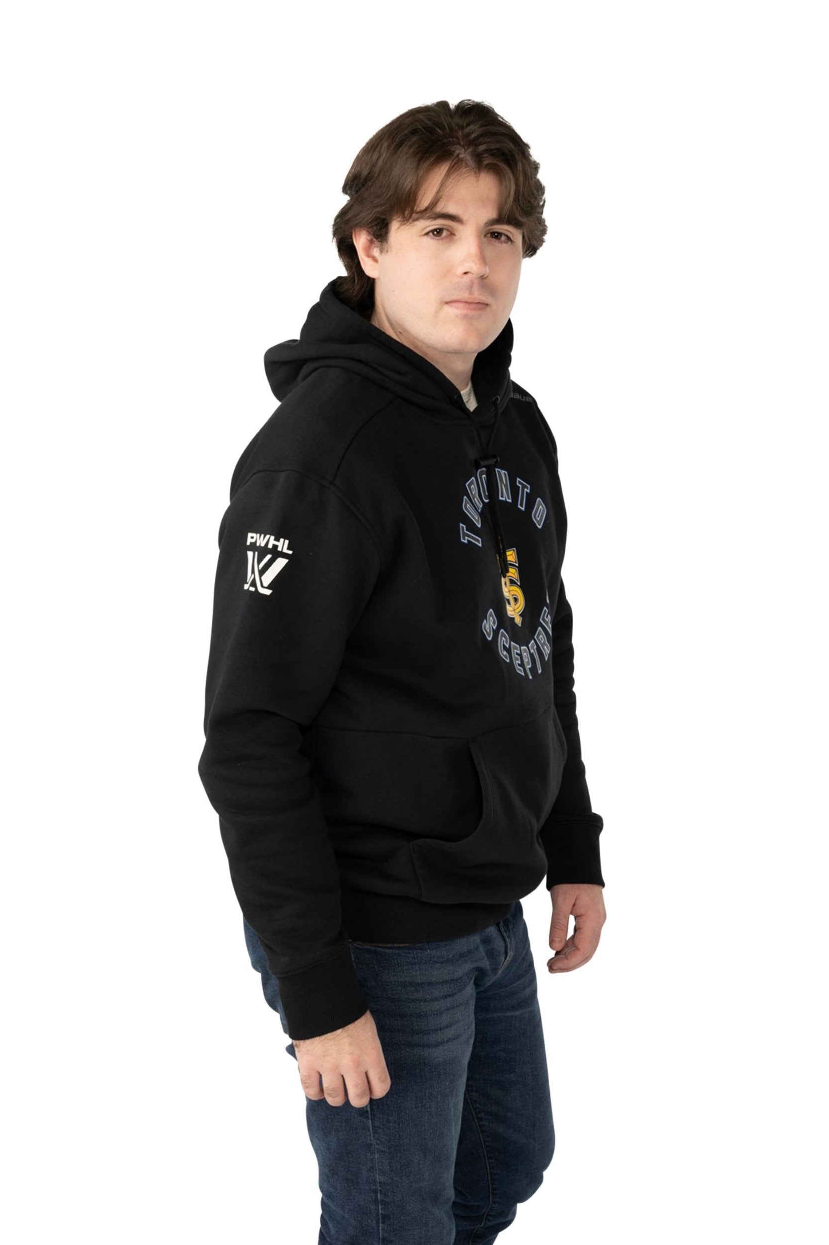 Toronto Sceptres PWHL Bauer Unisex Black Pullover Hoodie
