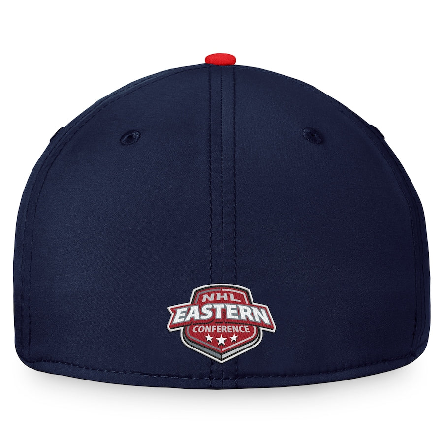 Casquette extensible fondamentale bleu marine pour hommes Fanatics Branded de la LNH des Canadiens de Montréal