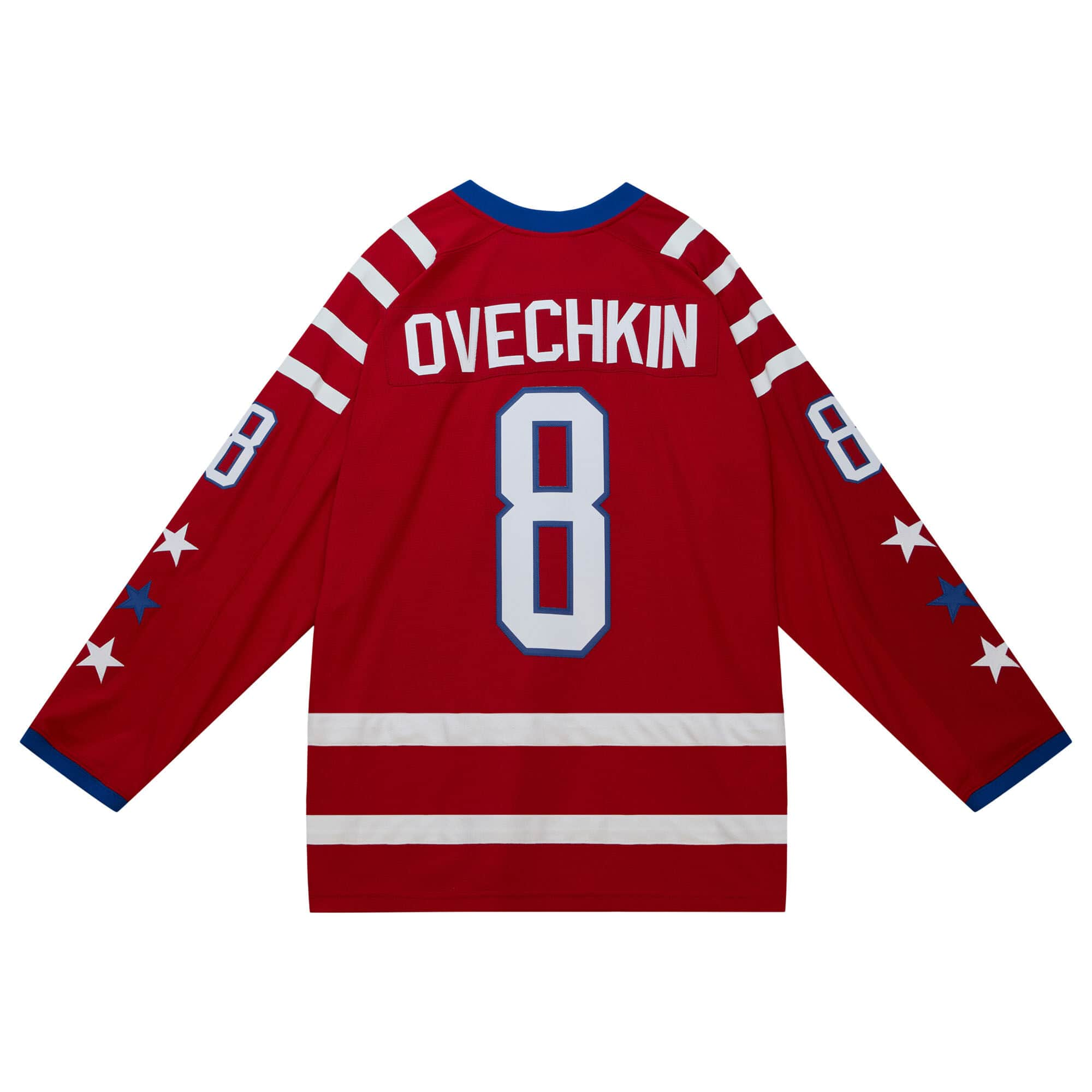 Alexander Ovechkin NHL Mitchell & Ness Maillot authentique rouge 2015 Blue Line pour hommes