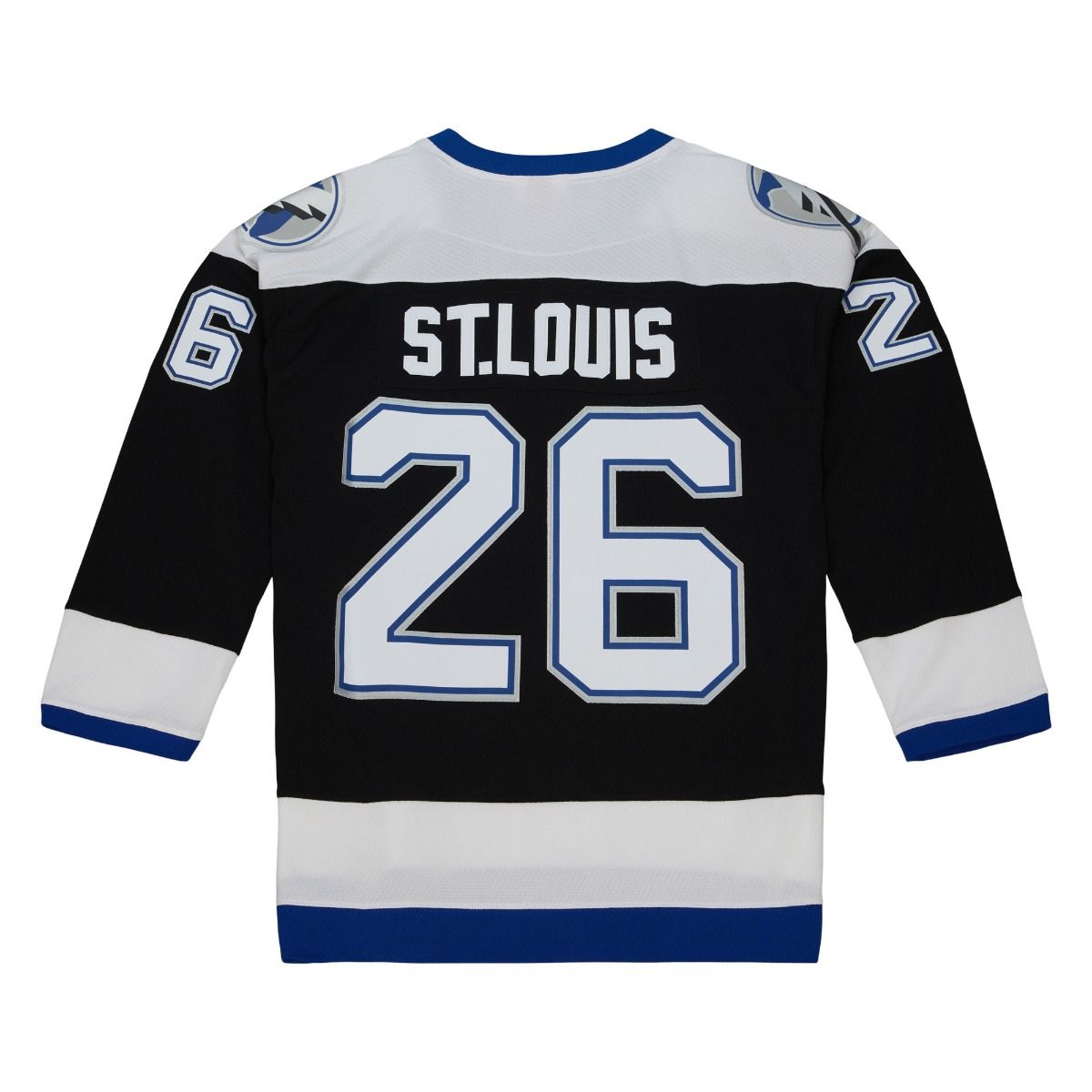 Martin St. Louis Tampa Bay Lighting NHL Mitchell & Ness Maillot authentique noir 2003 Blue Line pour hommes