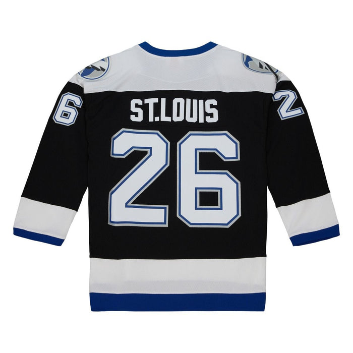 Martin St. Louis Tampa Bay Lighting NHL Mitchell & Ness Men's Black 2003 Blue Line Authentic Jersey