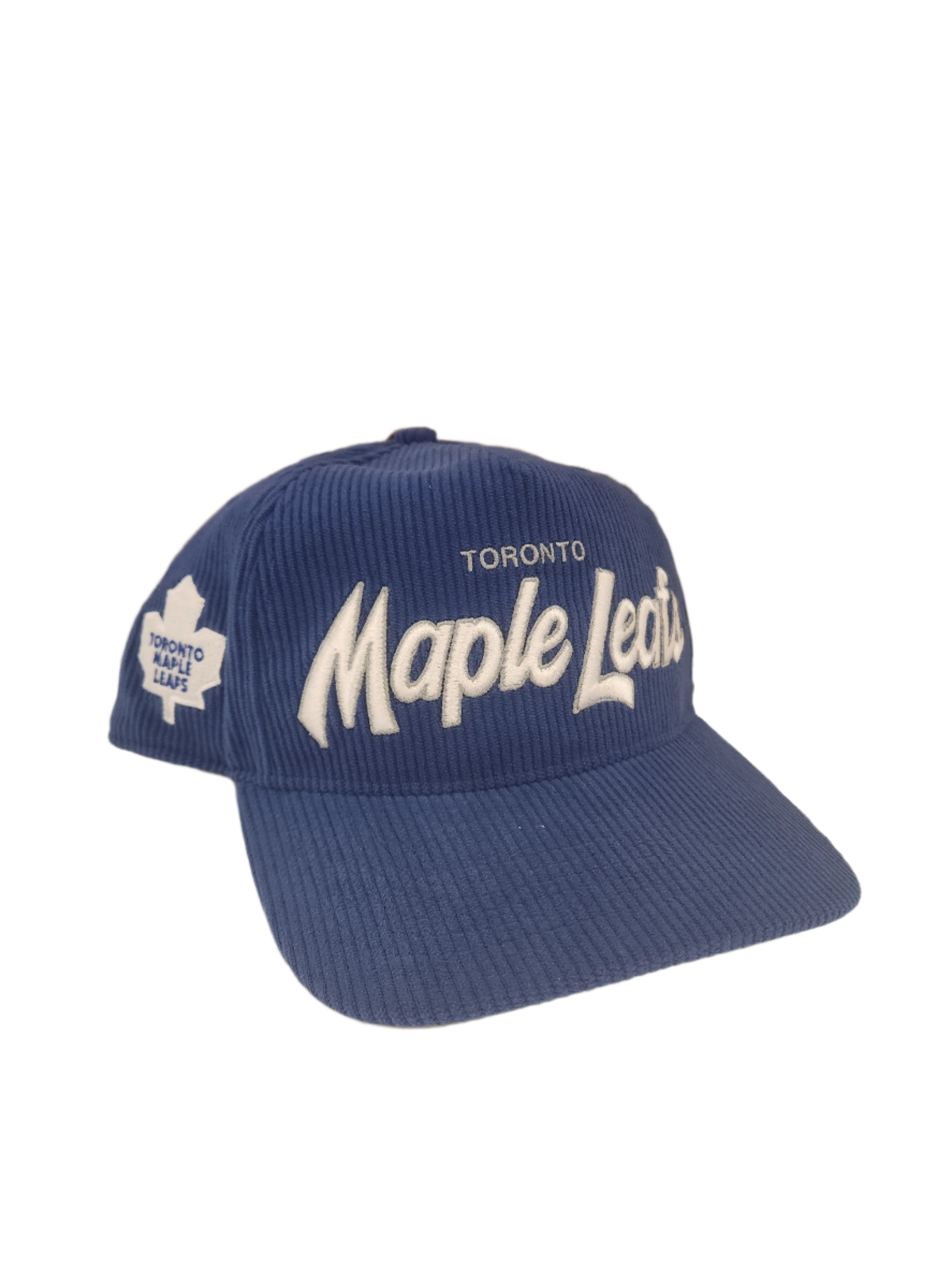 Toronto Maple Leafs NHL 47 Brand Men's Royal Crosstown Cord Arch Adjustable Hat