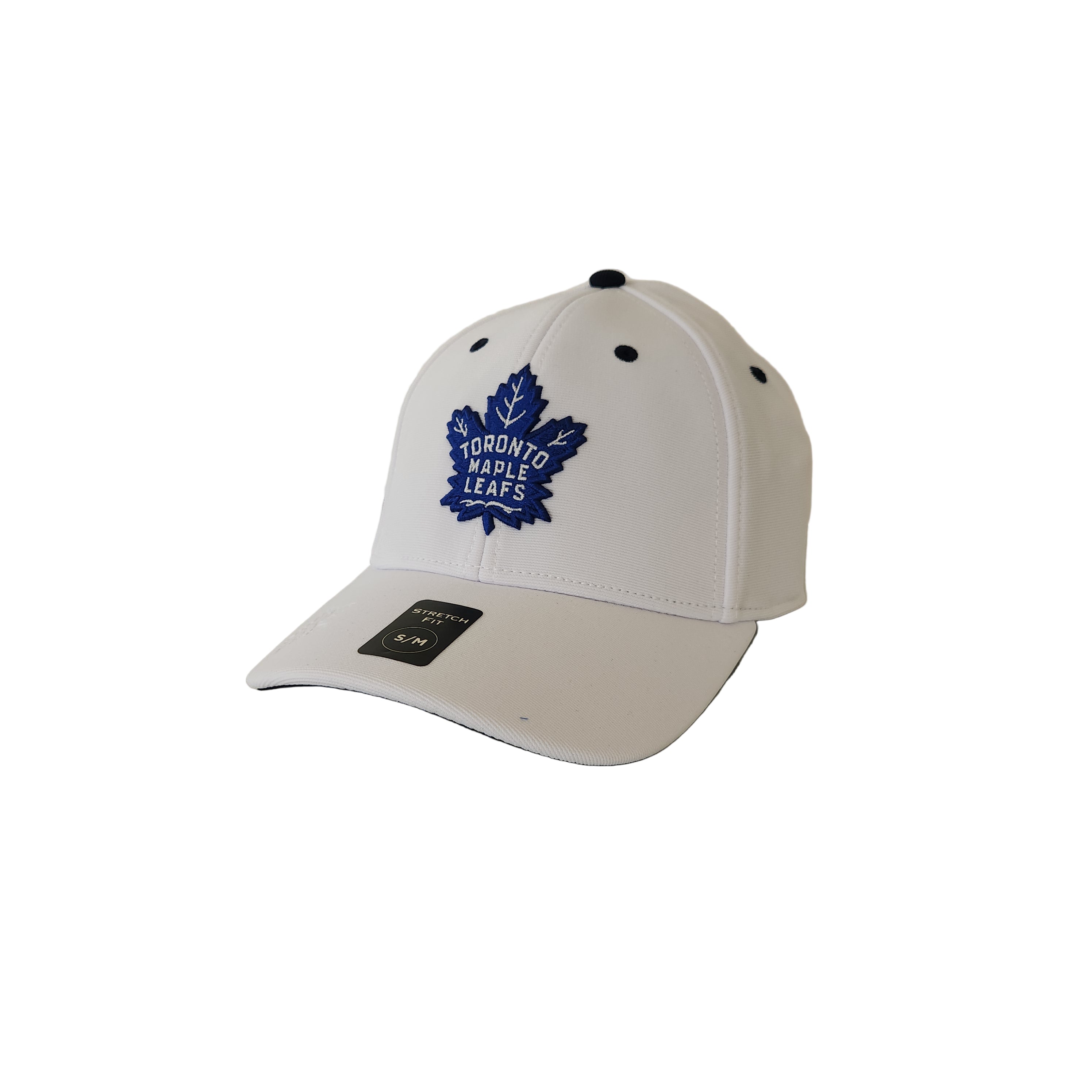 Toronto Maple Leafs NHL American Needle Men's White E-Boss Stretch Fit Hat
