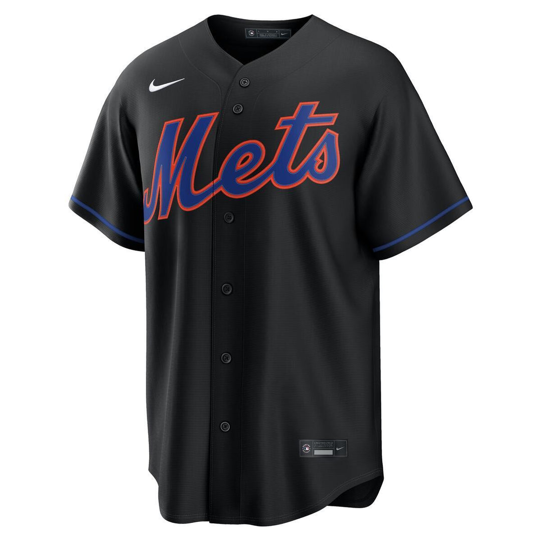Juan Soto New York Mets MLB Nike Men's Black Away Player Replica Jersey
