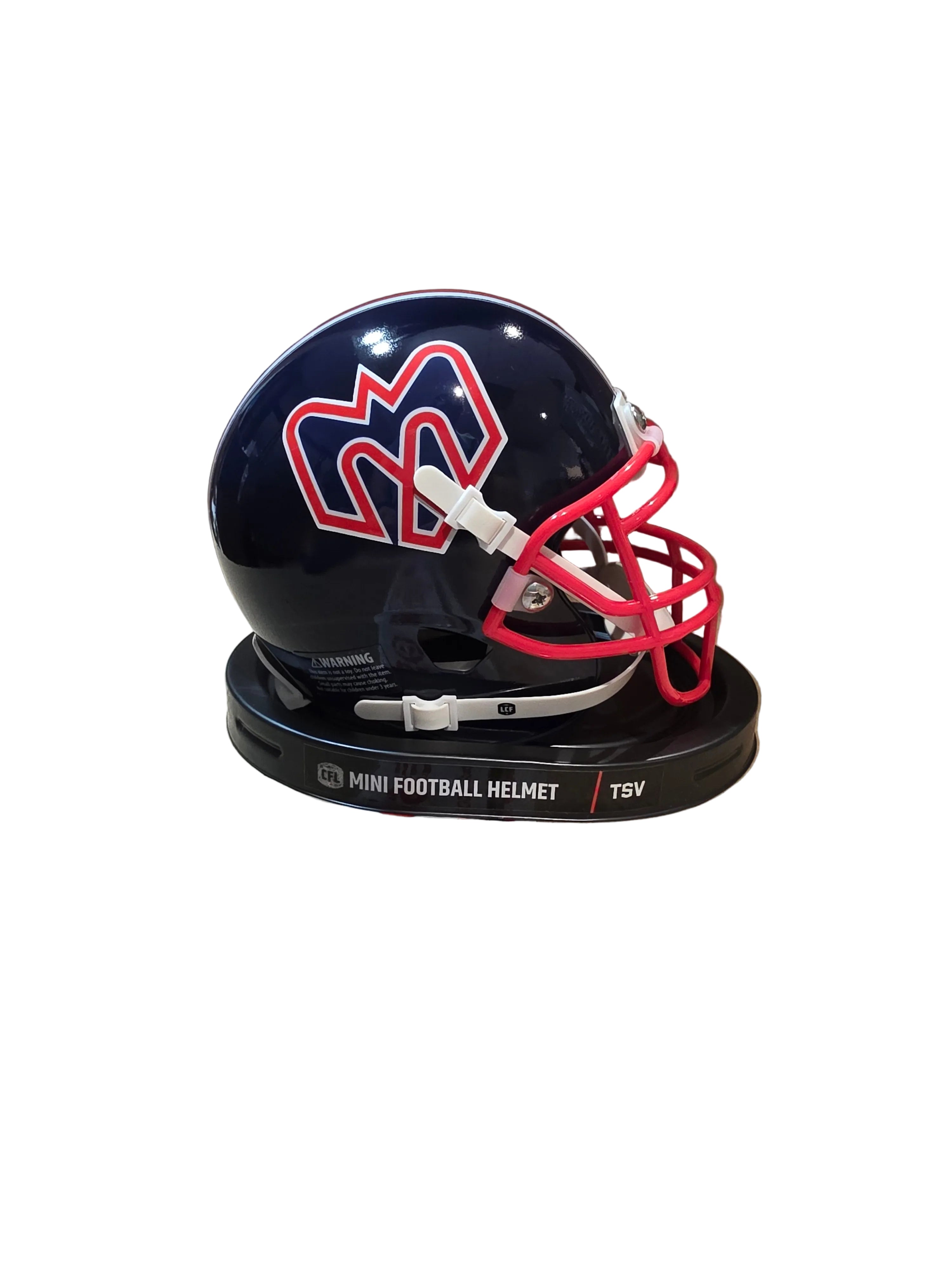 Montreal Alouettes CFL TSV Mini Replica Football Helmet 5"