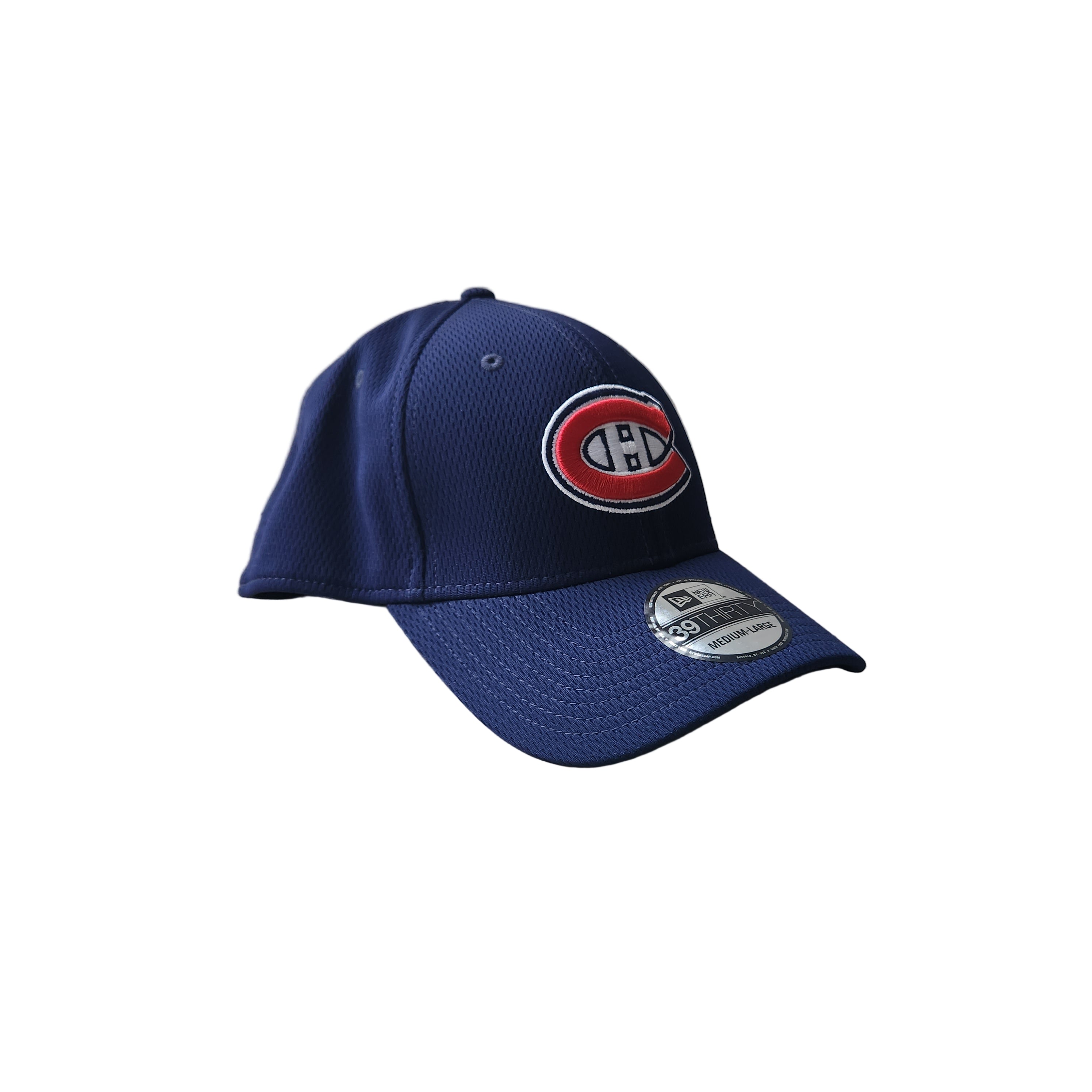 Montreal Canadiens NHL New Era Men's Royal Blue 39Thirty Team Classic Stretch Fit Hat