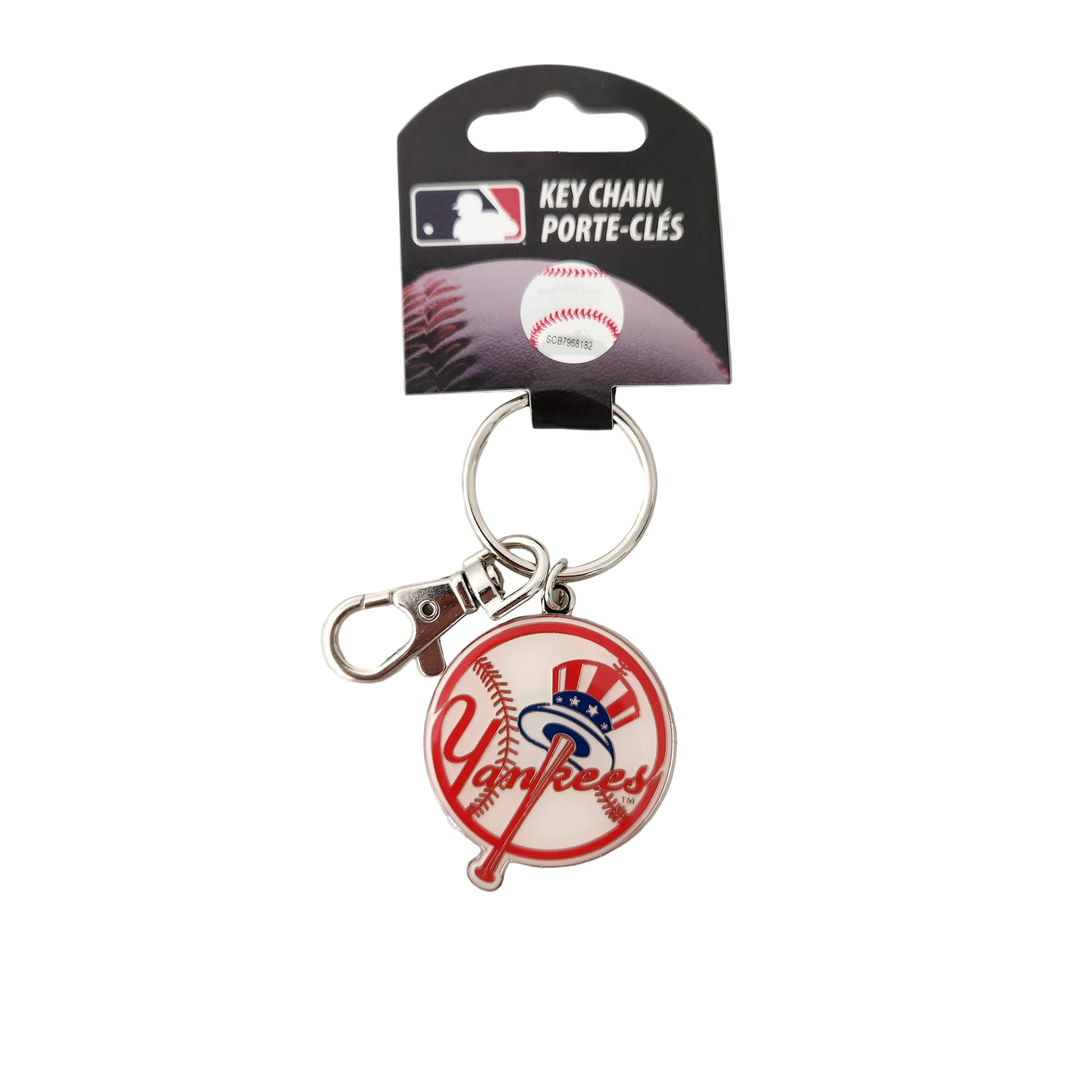 New York Yankees MLB TSV Team Logo Keychain