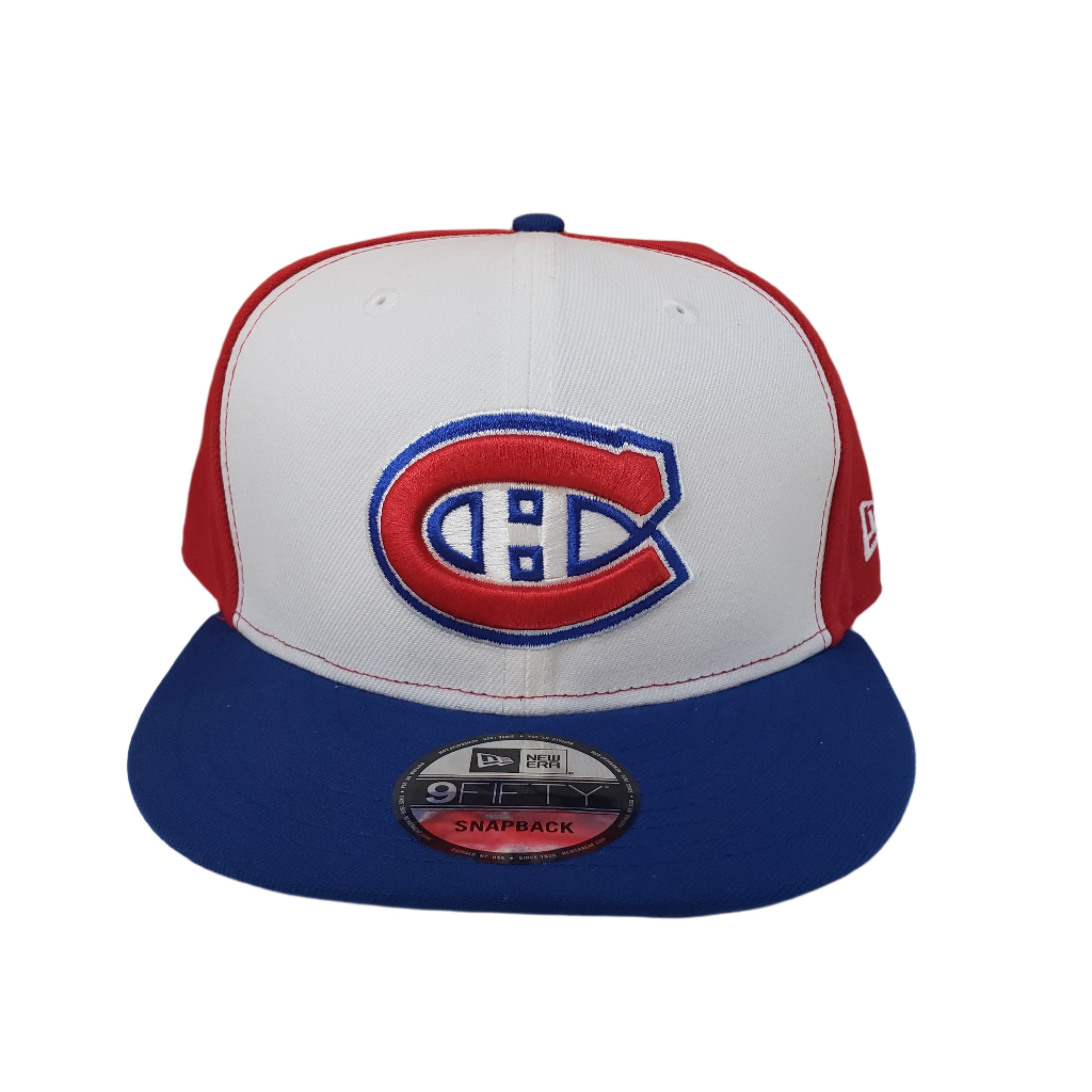 Montreal Canadiens NHL New Era Men's Tricolor 9Fifty Snapback