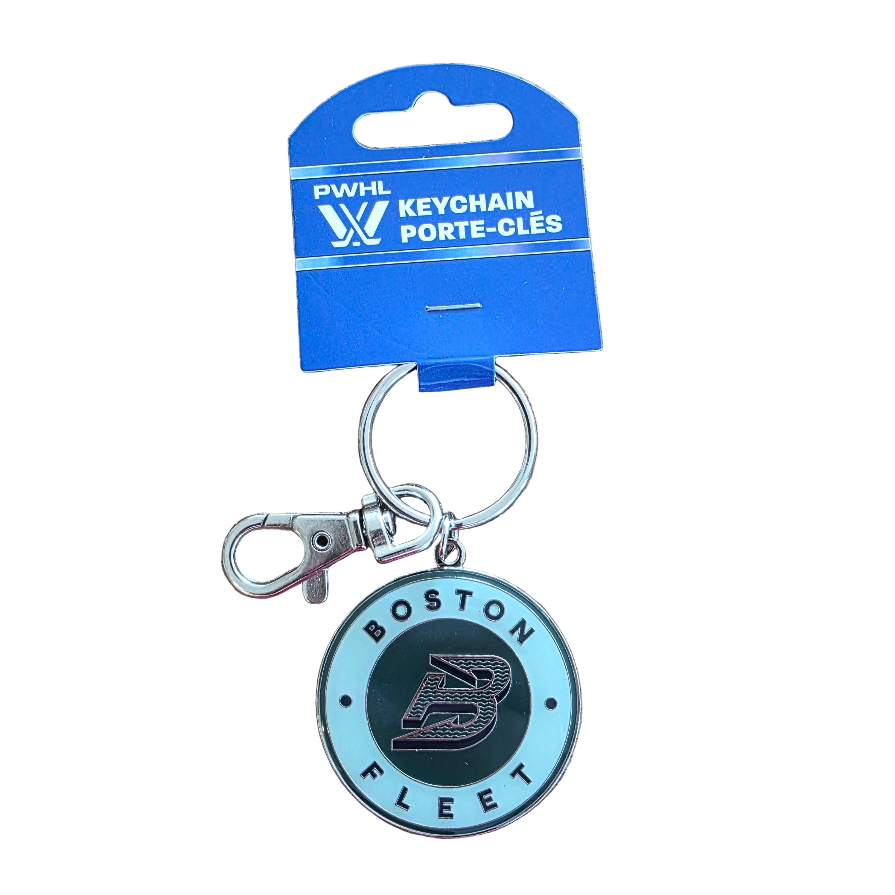 Boston Fleet PWHL TSV Team Logo Keychain