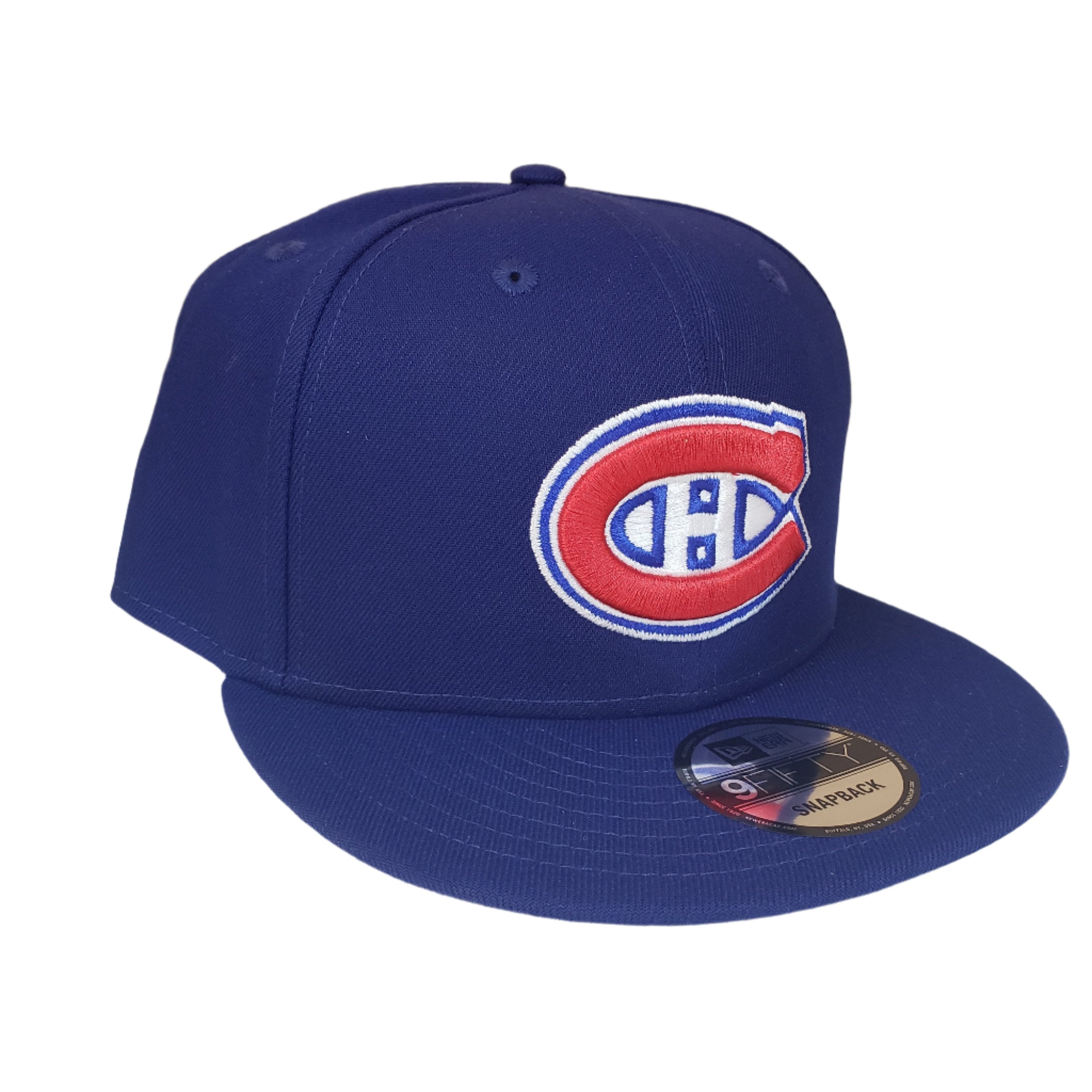 Montreal Canadiens NHL New Era Men's Royal Blue 9Fifty Basic Snapback