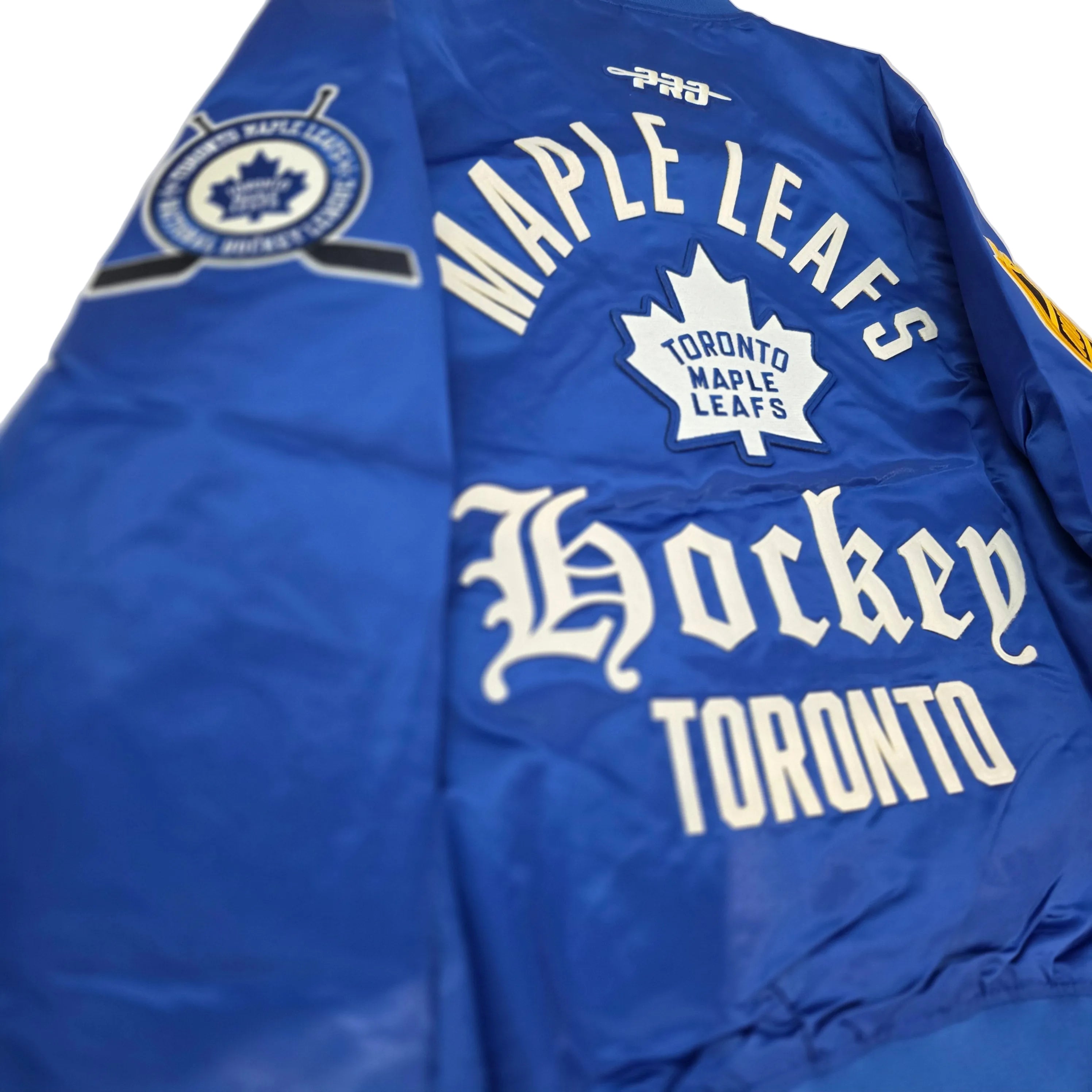 Veste en satin bleu royal pour homme Toronto Maple Leafs NHL Pro Standard Modern Originals