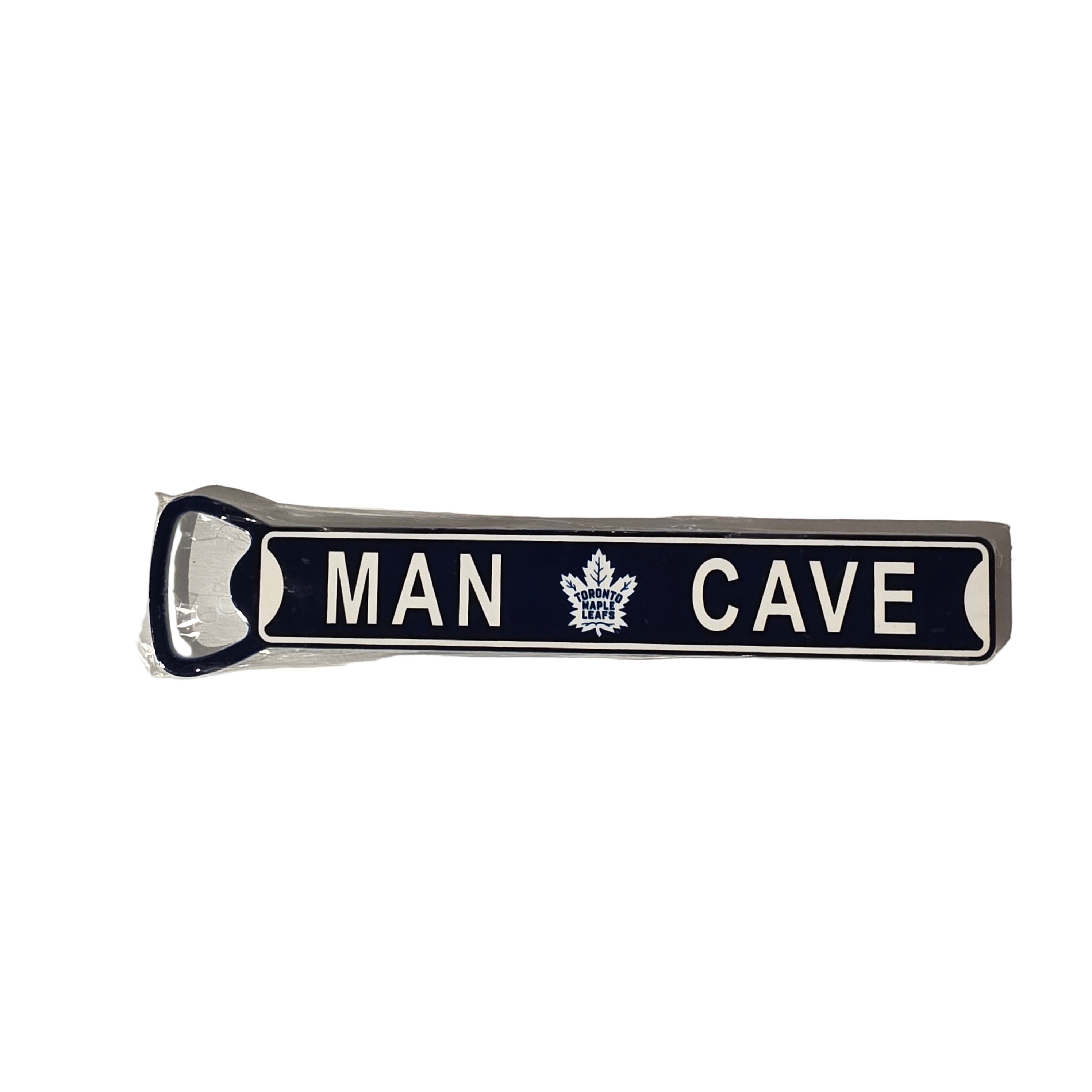Toronto Maple Leafs NHL Man Cave 7 inch Super Steel Magnet Bottle Opener