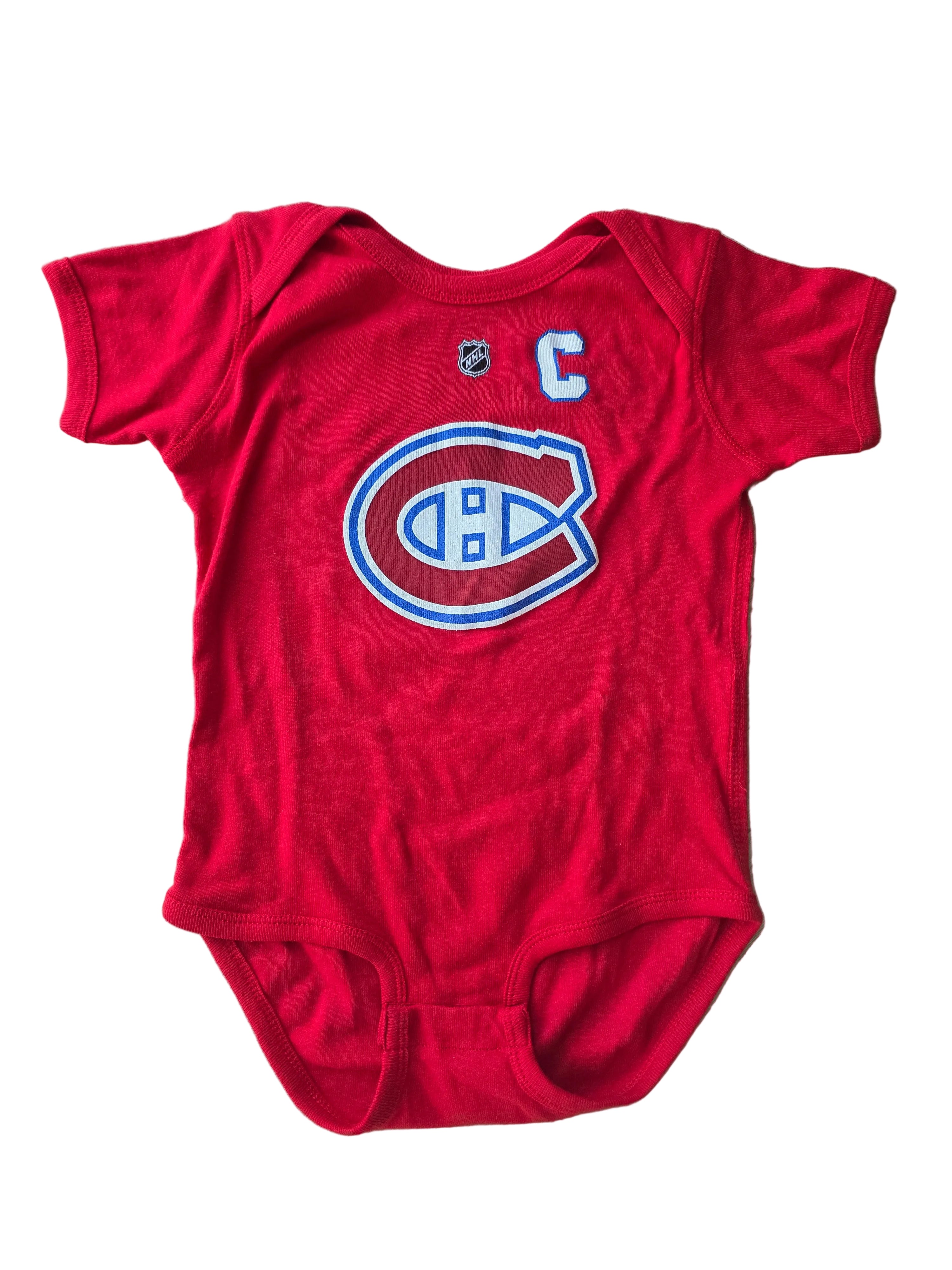 Nick Suzuki Montreal Canadiens NHL Outerstuff Red Infant  Player Creeper