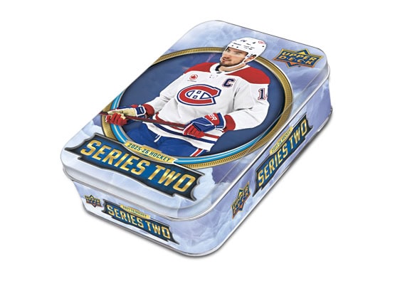NHL Upper Deck 2025-2026 Hockey Cards Series 2 Tin