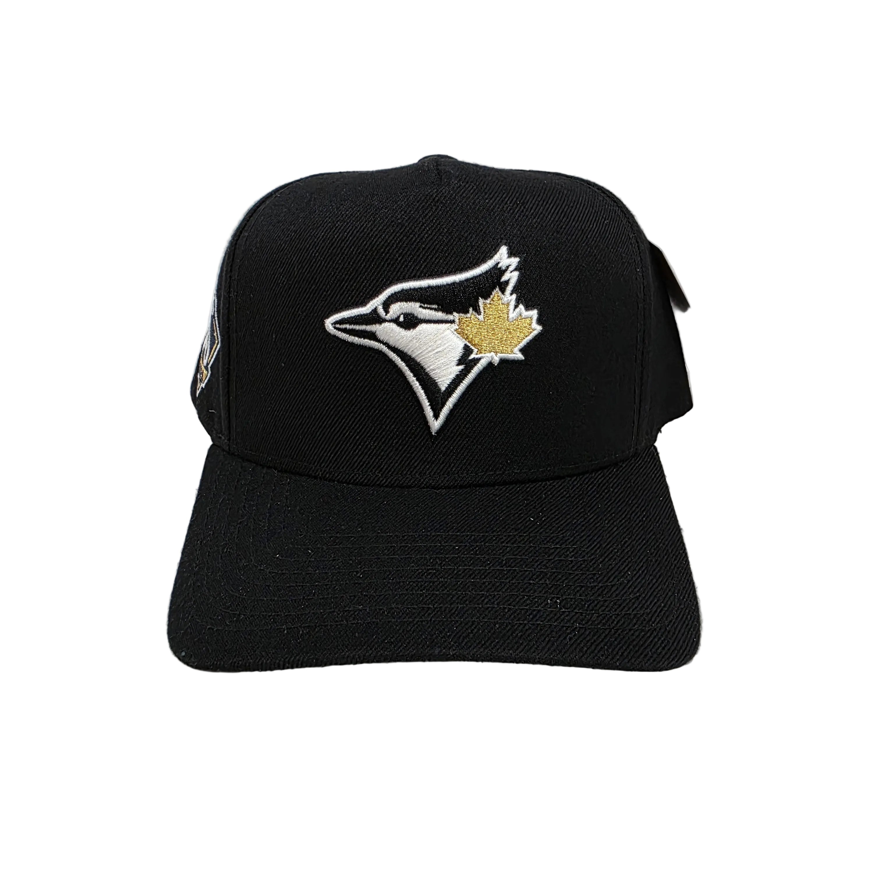 Toronto Blue Jays Mitchell & Ness Men's Black/Gold 2025 World Series A-Frame Snapback