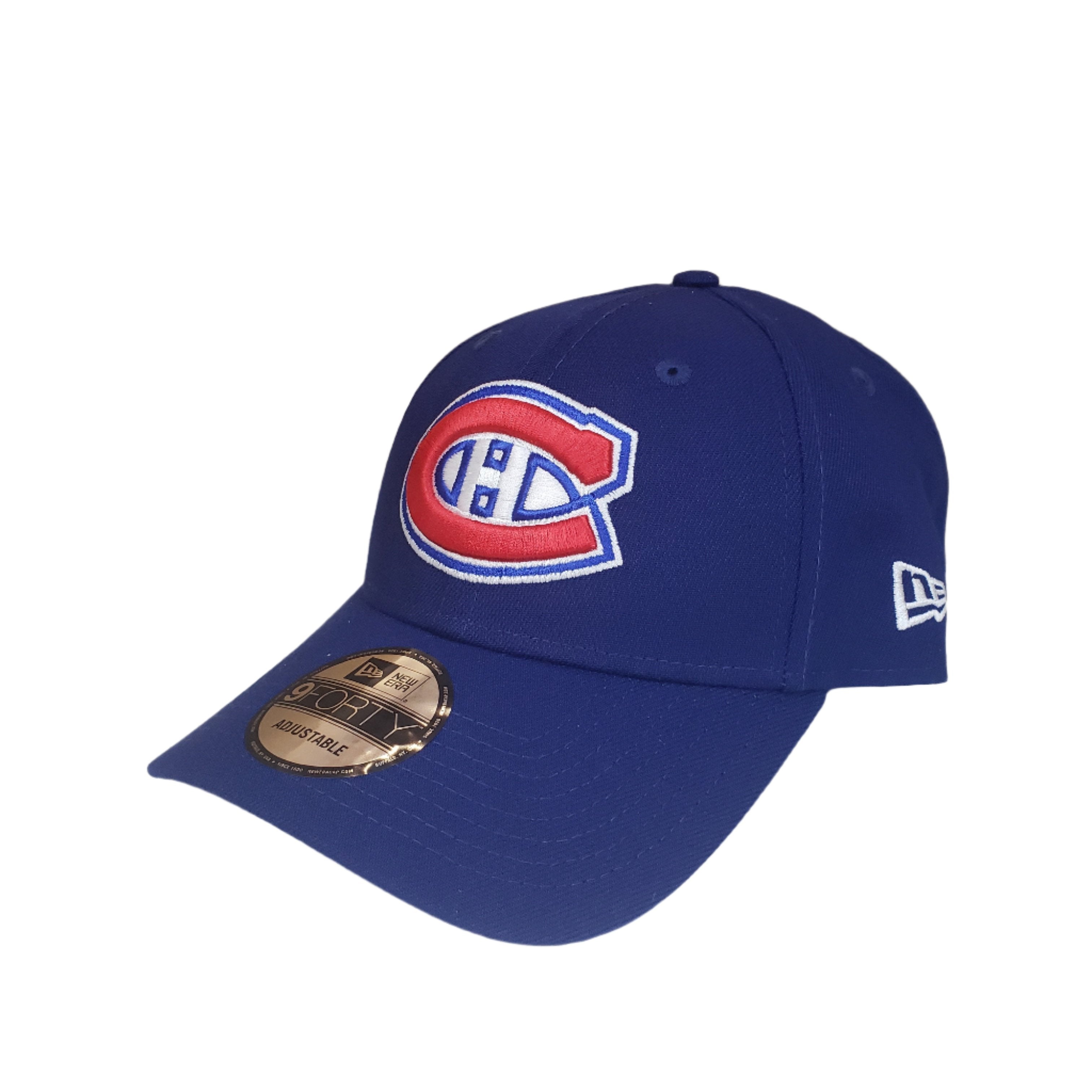 Casquette ajustable 9Forty The League Dark Royal pour homme des Canadiens de Montréal de la LNH de New Era