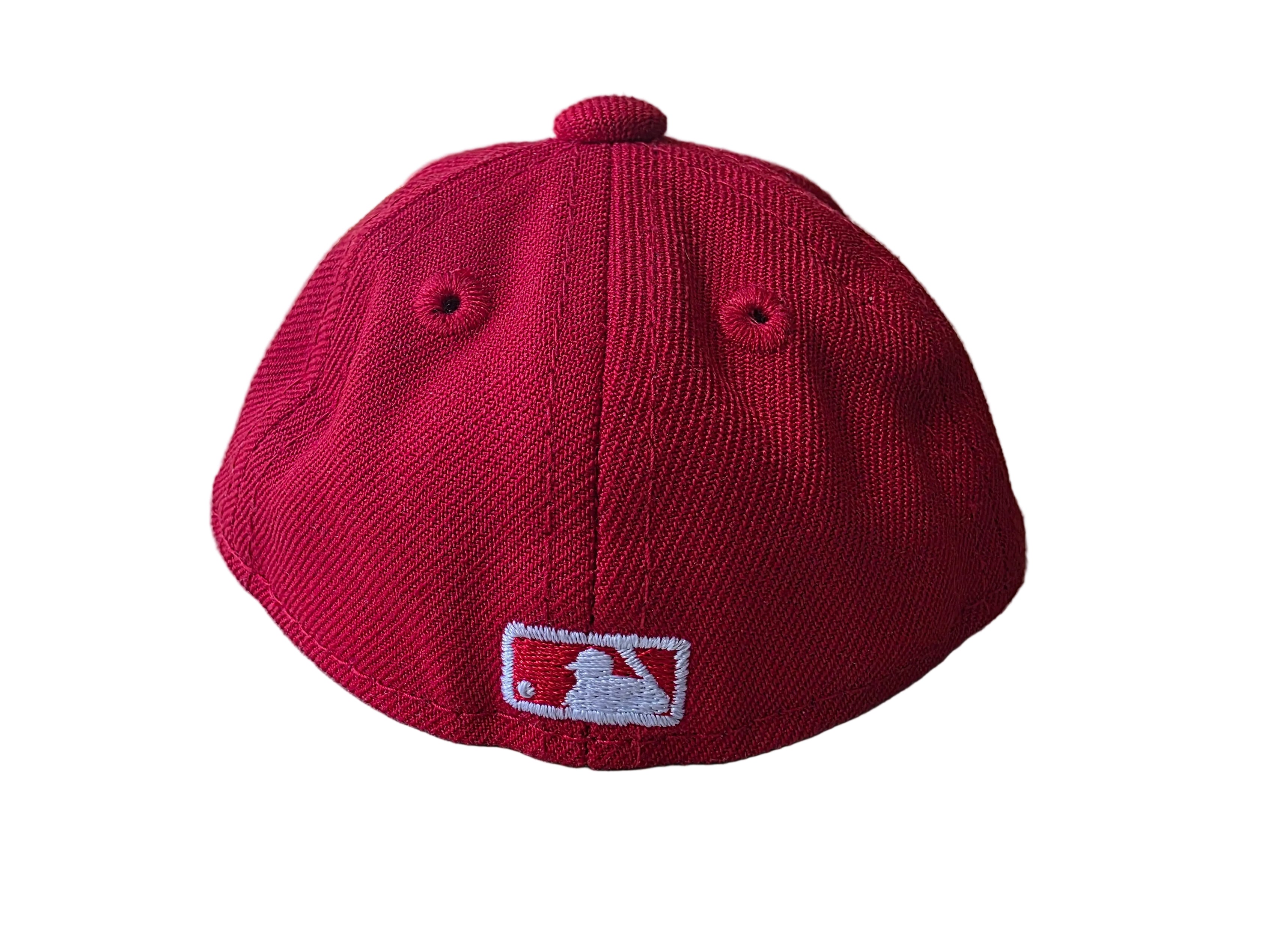 Toronto Blue Jays MLB New Era Red Authentic Collection Mini 59FIFTY Fitted Cap