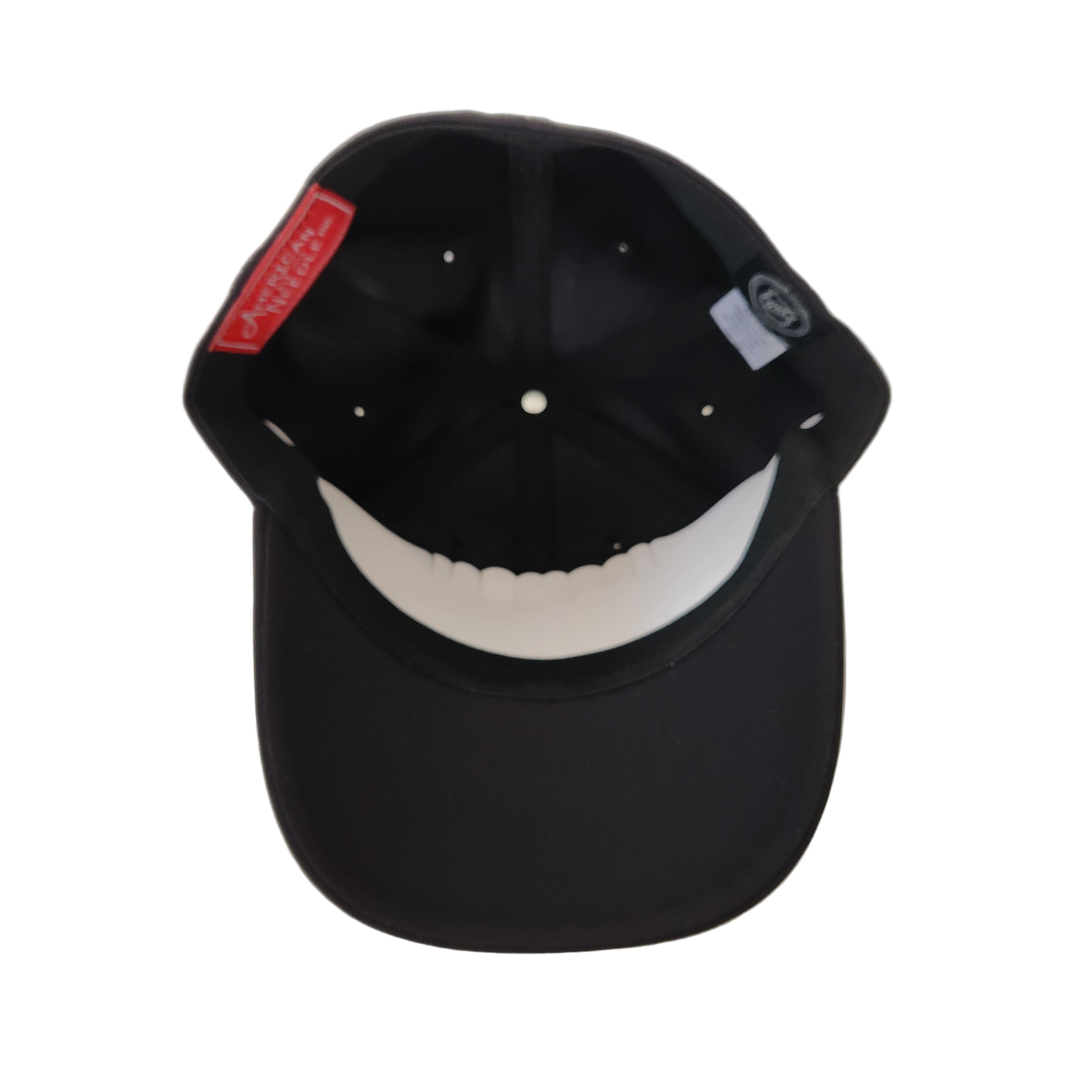 Toronto Maple Leafs NHL American Needle Men's Black E-Boss Platinum Stretch Fit Hat