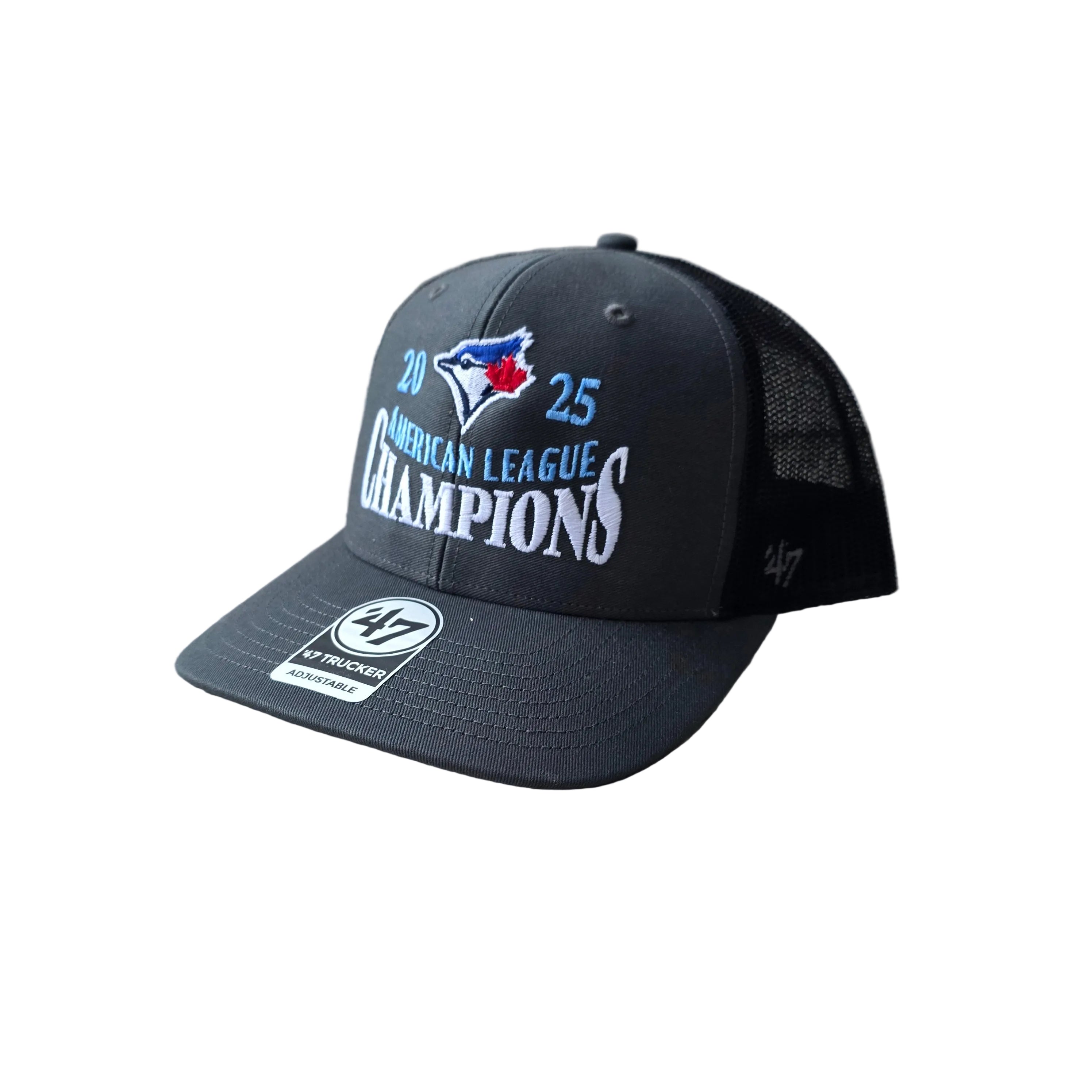 Toronto Blue Jays MLB 47 Brand Men's Royal 2025 ALCS Champions Trucker Adjustable Hat
