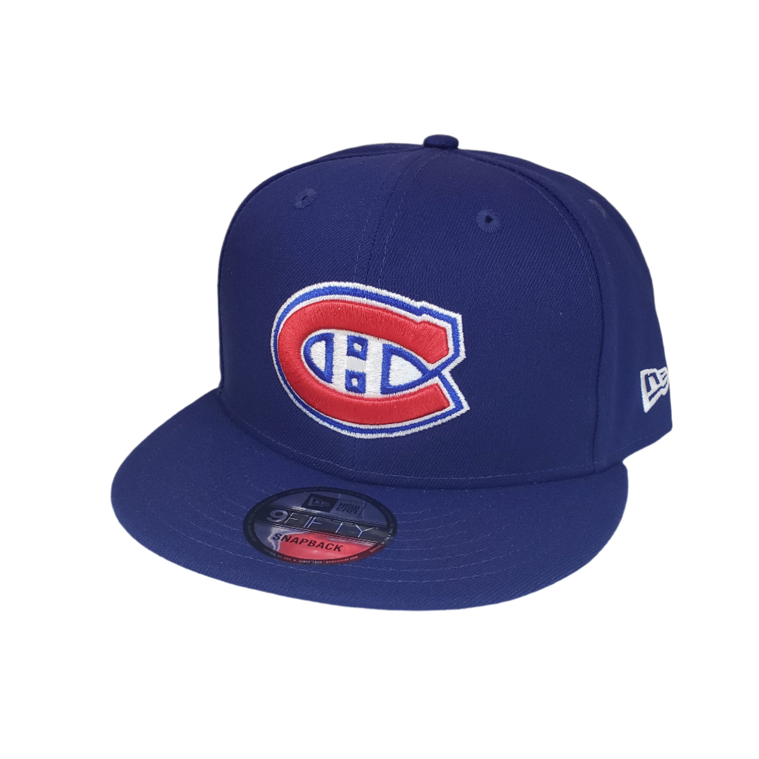 Montreal Canadiens NHL New Era Men's Royal Blue 9Fifty Basic Snapback