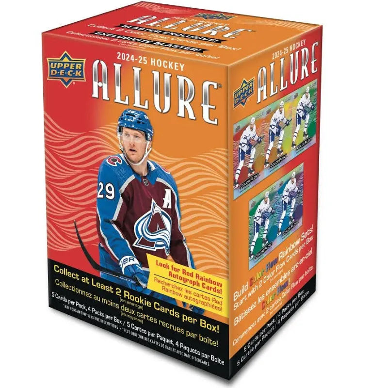 NHL Upper Deck 2024-2025 Allure® Hockey Cards Blaster Box