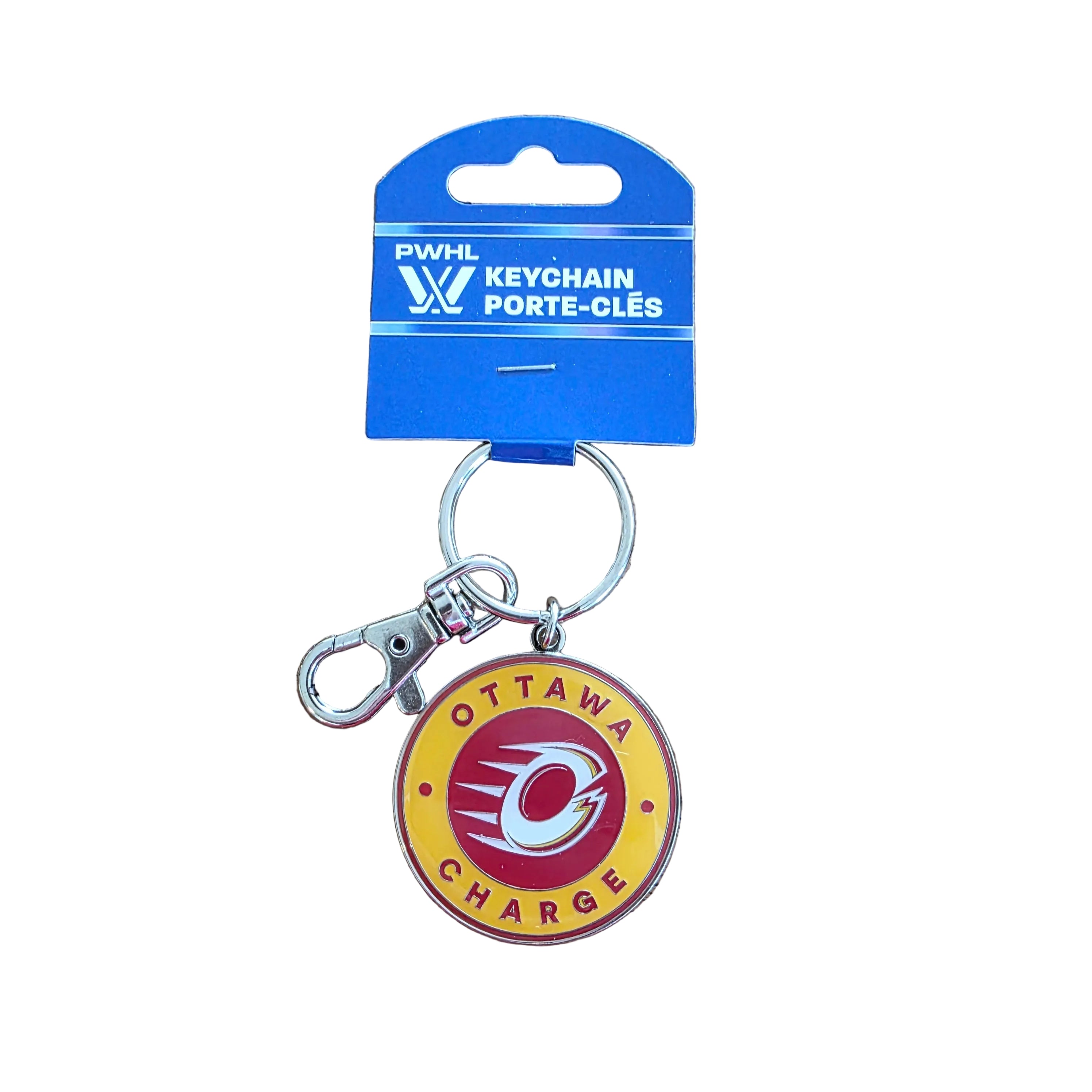 Ottawa Charge PWHL TSV Team Logo Keychain