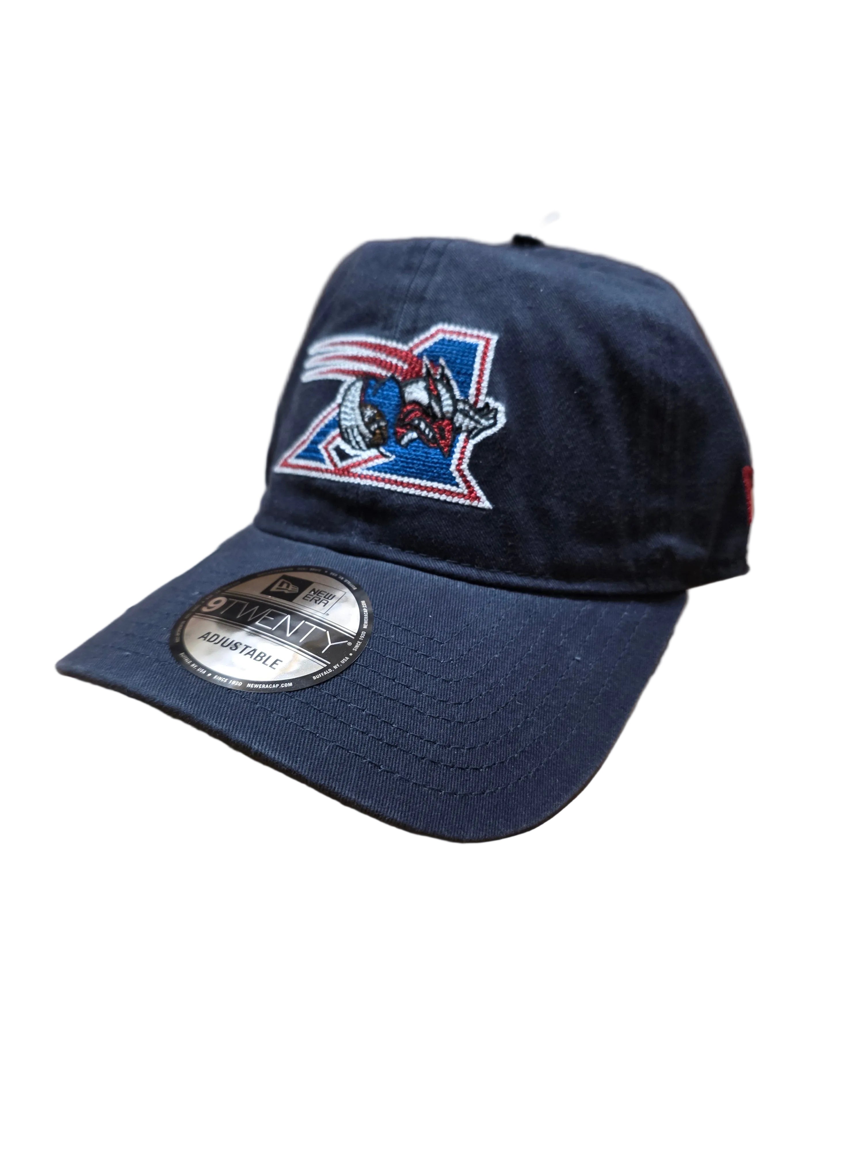 Montreal Alouettes CFL New Era Men's Navy 9Twenty 2026 Turf Traditions Adjustable Hat
