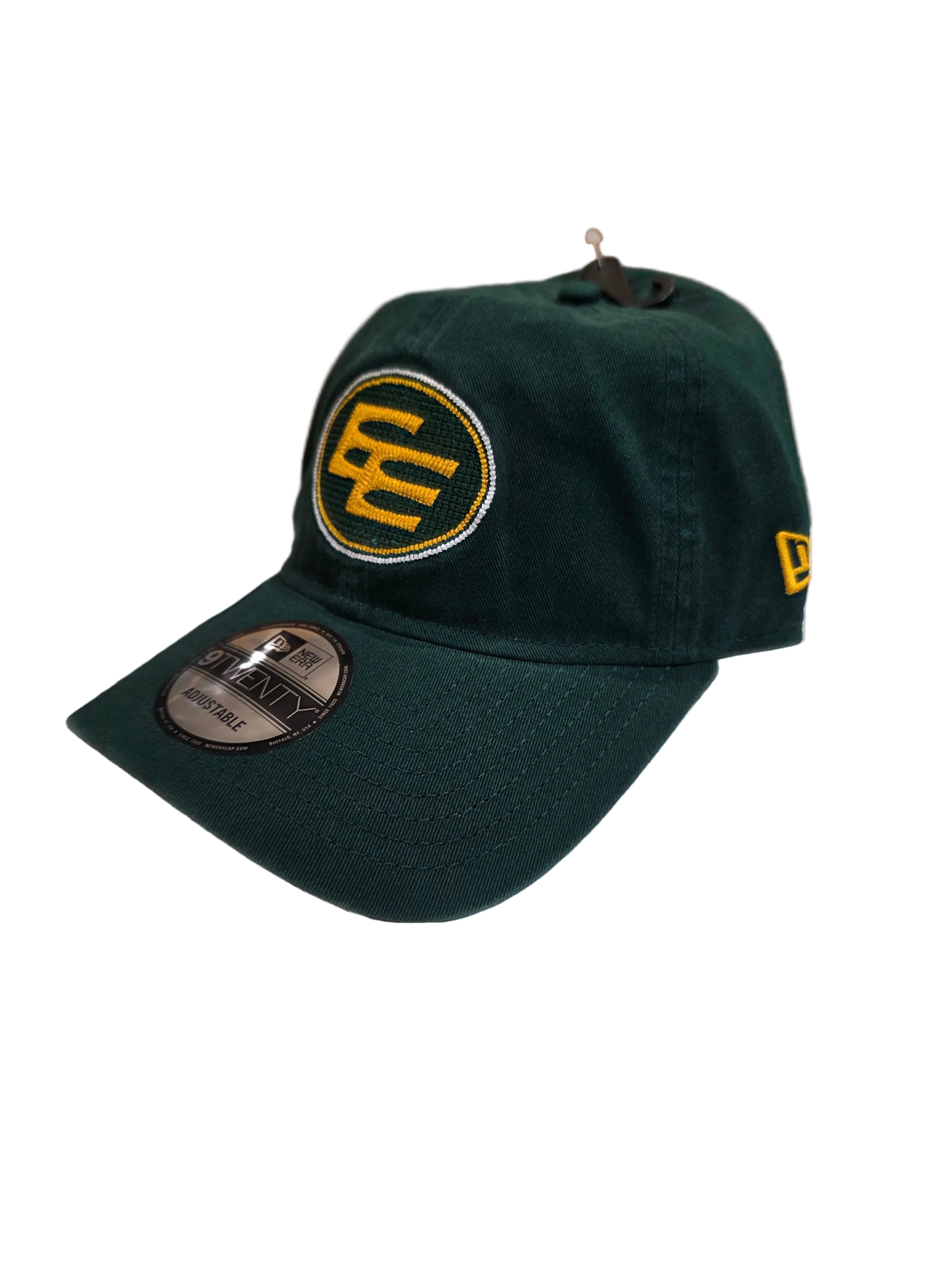 Edmonton Elks CFL New Era Men's Green 9Twenty 2026 Turf Traditions Adjustable Hat