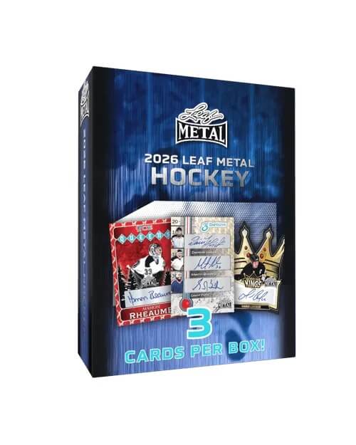 NHL 2026 Leaf Metal Hockey Legends Hobby Box Trading Cards